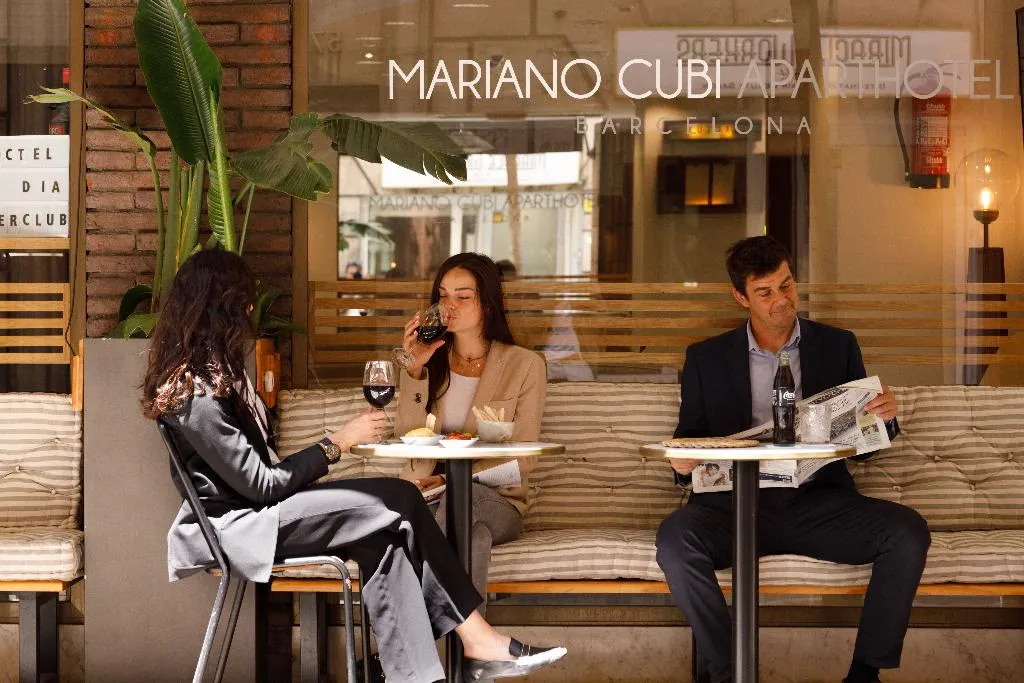 Bar, Aparthotel Mariano Cubi, Barcelona