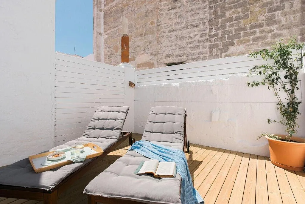 Terrace, Casa Albertí Boutique Hotel, Menorca