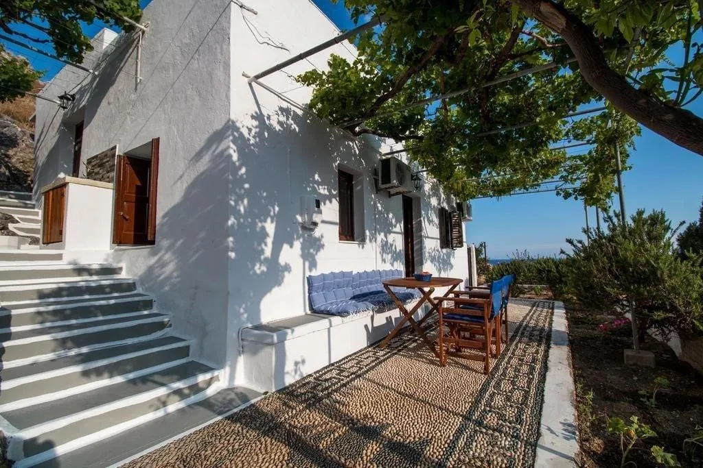 General view, Casalindos Spitaki, Rhodes
