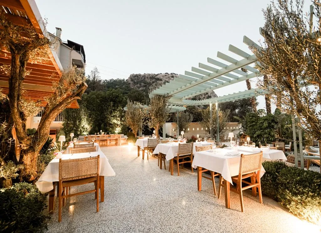Terrace, Perios Beach House - Adults Only, Dalaman