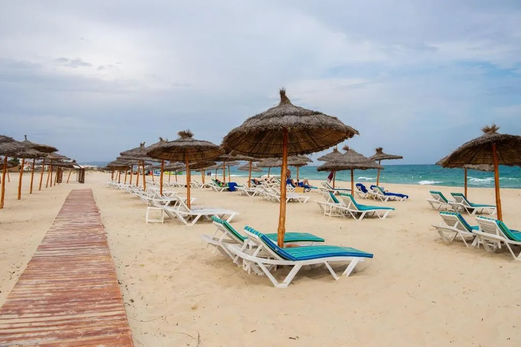 Beach, Hasdrubal Thalassa & Spa Yasmine Hammamet, Tunisia