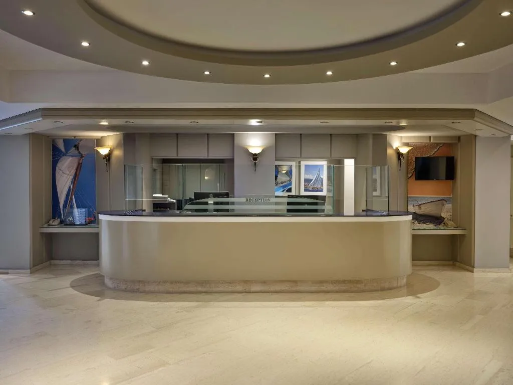 Lobby, Esperos Mare Resort, Rhodes