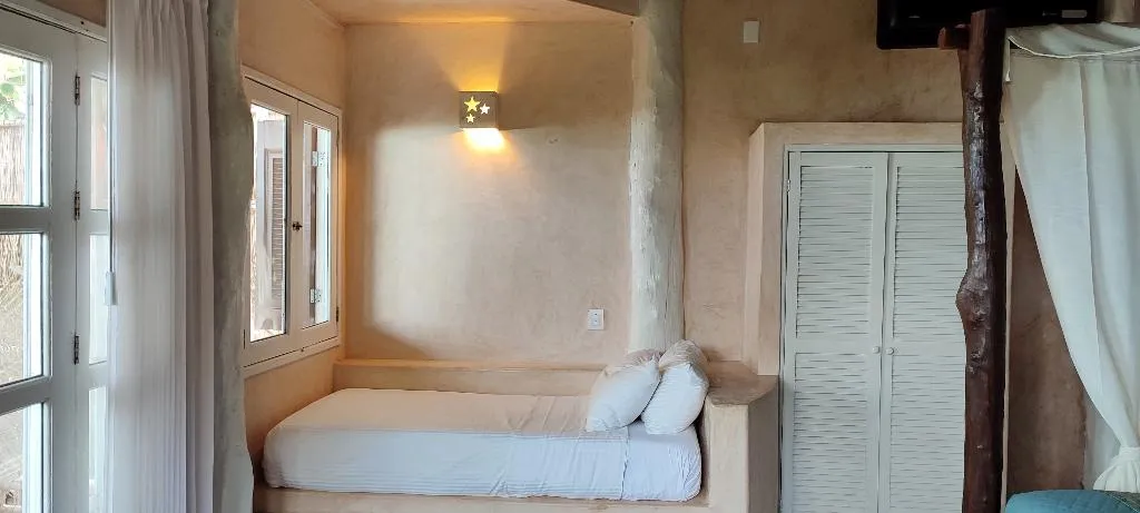 SUITE OCEAN FRONT Room, Villa Las Estrellas Tulum - located at party zone, Cancun Area