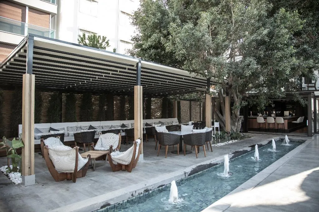 Terrace, Perge Hotels Adults Only 18+, Antalya