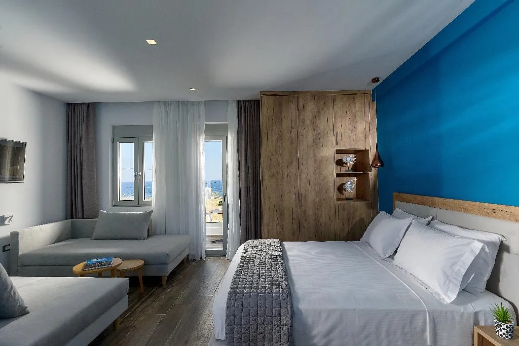 FAMILY ROOM SEA VIEW WITH BALCONY Room, Theasea Stylish Residence, Crete