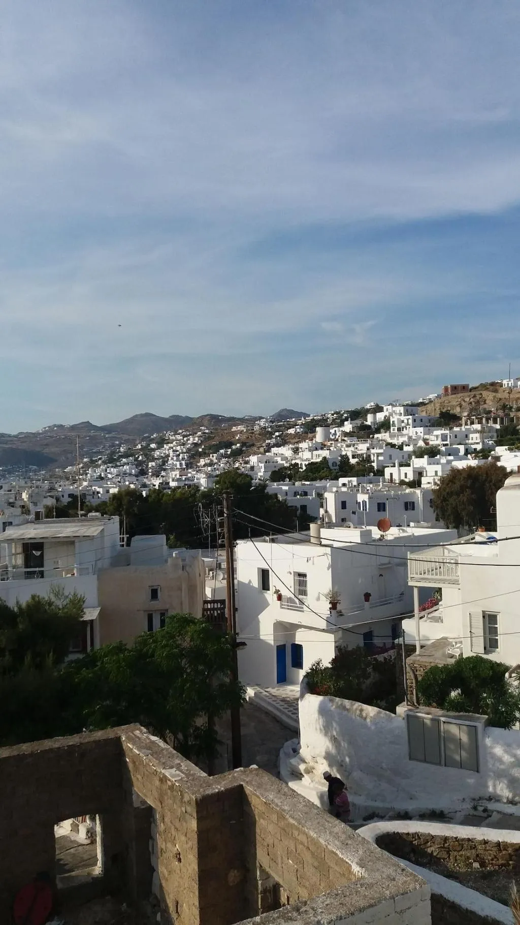 General view, Manos Rooms, Mykonos