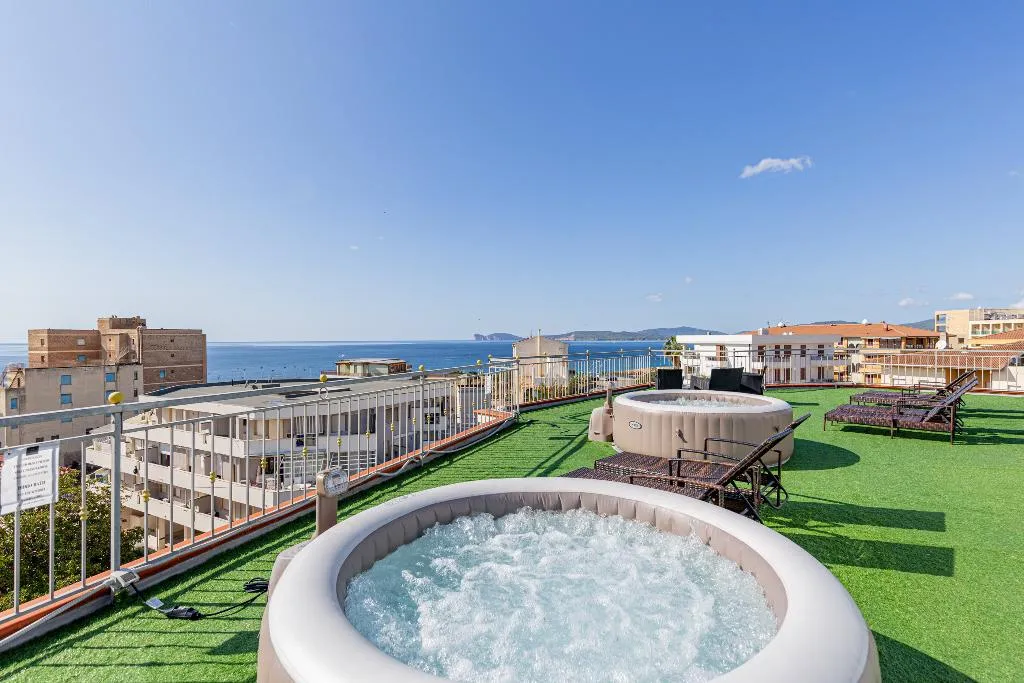 Terrace, Villa Piras, Alghero