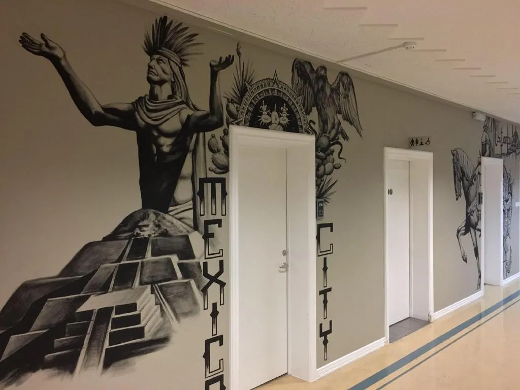 Lobby, Hostel B47, Reykjavik