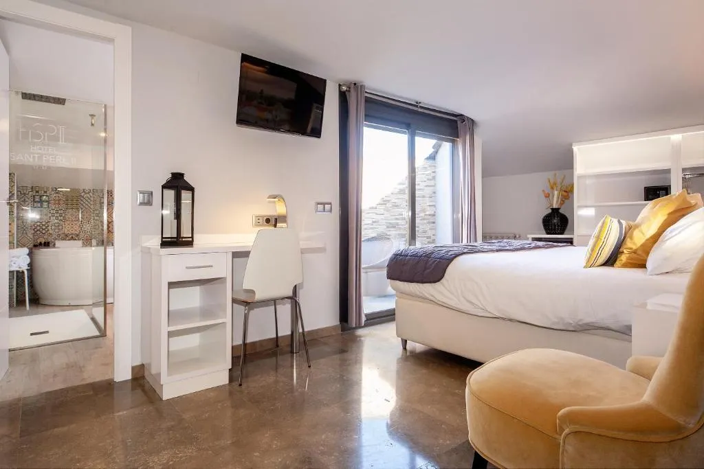 JUNIOR SUITE WITH TERRACE Room, Sant Pere II Hotel, Barcelona