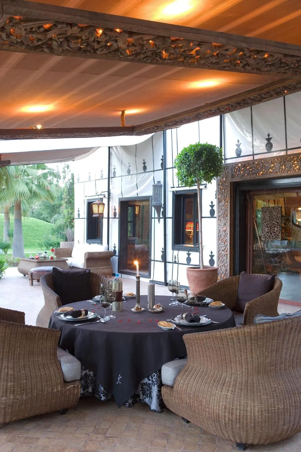 Restaurant, Lodge K Ha Tel Spa, Marrakech