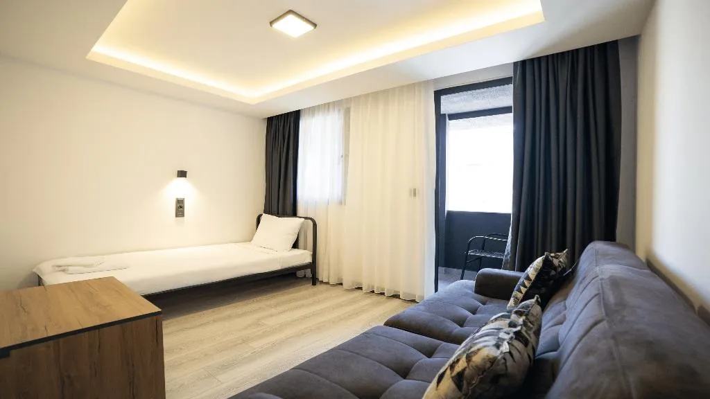 Room TWO DOUBLE BEDS Room, Kriti Hotel Antalya, Antalya