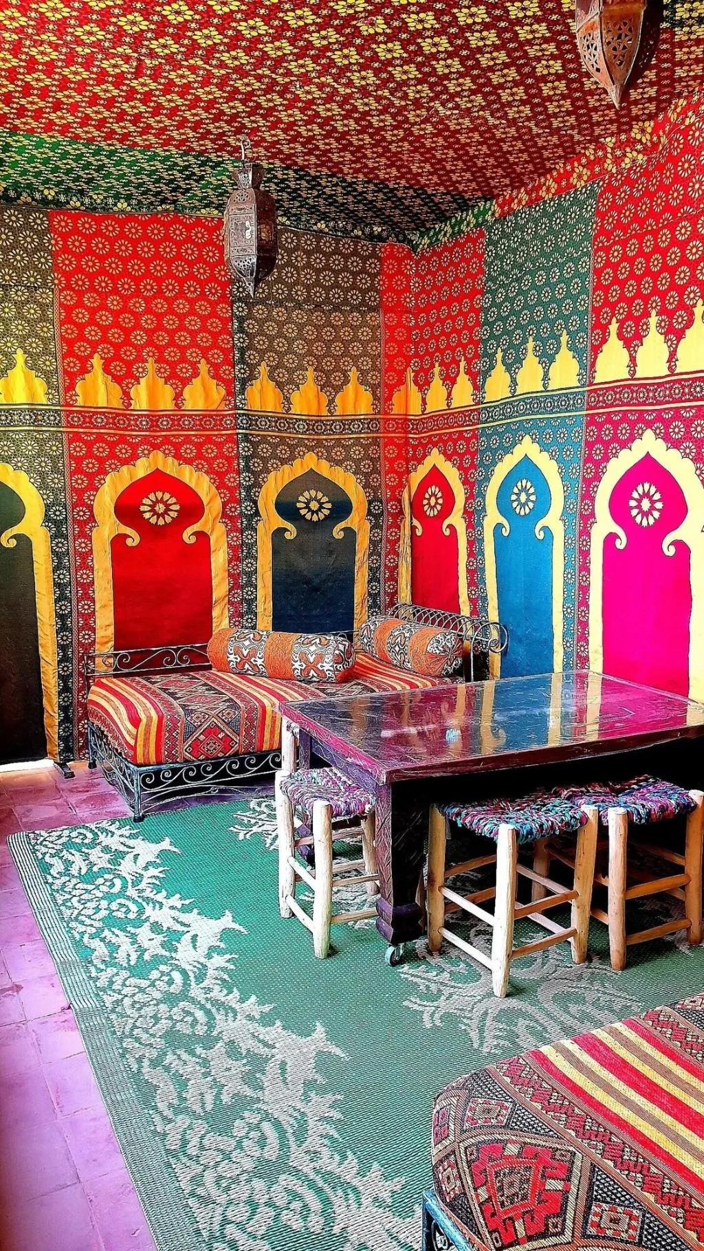 Terrace, Riad Sesame, Marrakech