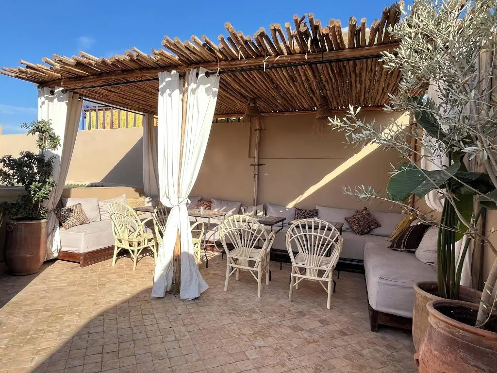 General view, Riad Laksiba, Marrakech