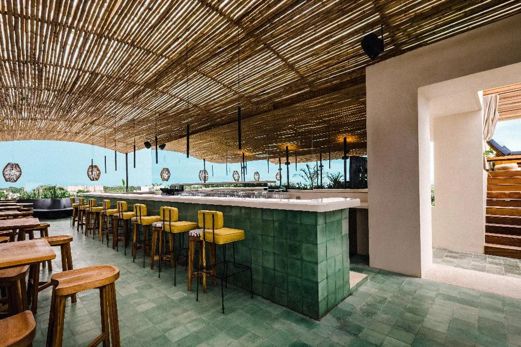 Terrace, Downtown Tulum Hotel, Cancun Area
