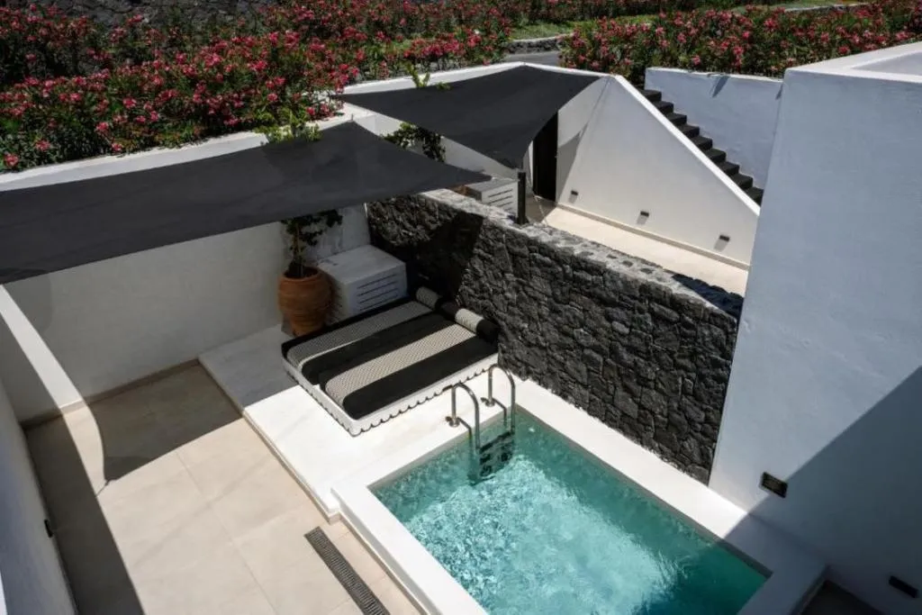 JUNIOR SUITE WITH DOUBLE BED Room, Cresanto Luxury Suites Santorini, Santorini