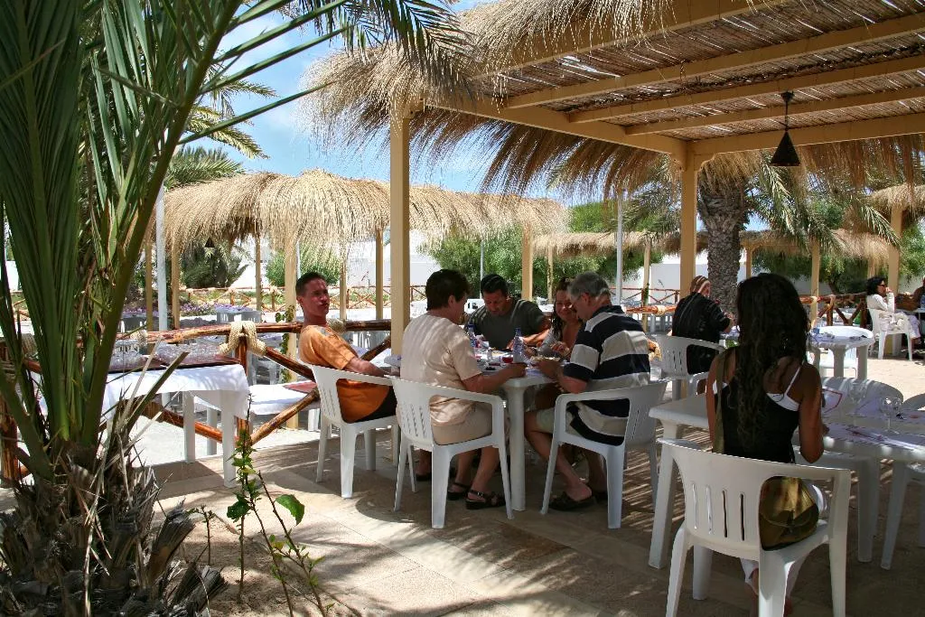 Terrace, Monarque Dar Jerba Zahra, Tunisia