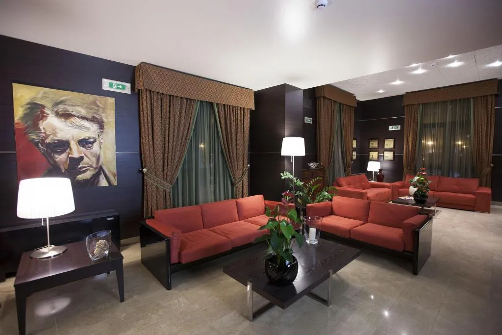 Lobby, Albergo Vittoria, Palermo