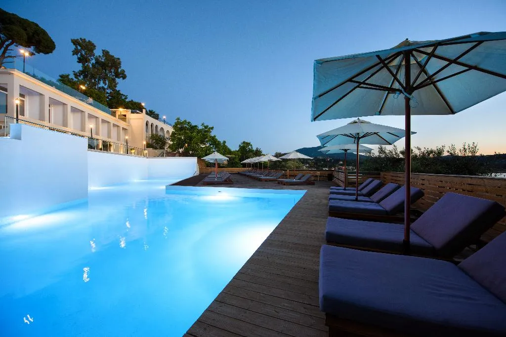 Pool, The Royal Grand Hotel, Corfu