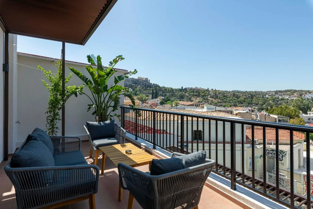 DOUBLE WITH BALCONY WITH VIEWS Room, Parea, Athens