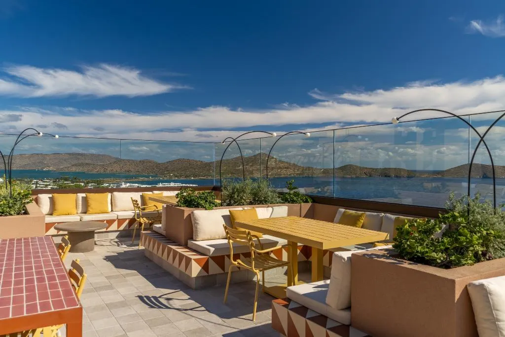Terrace, Innside Crete Elounda, Crete