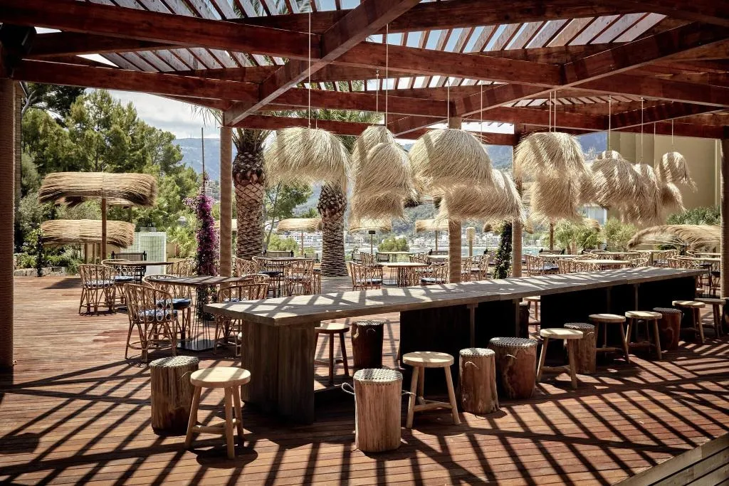 Terrace, Hotel Sentido Porto Soller, Majorca