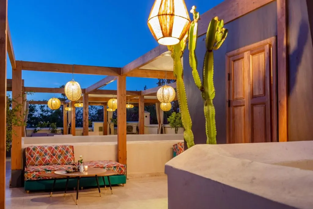 Terrace, Riad Tahili, Marrakech