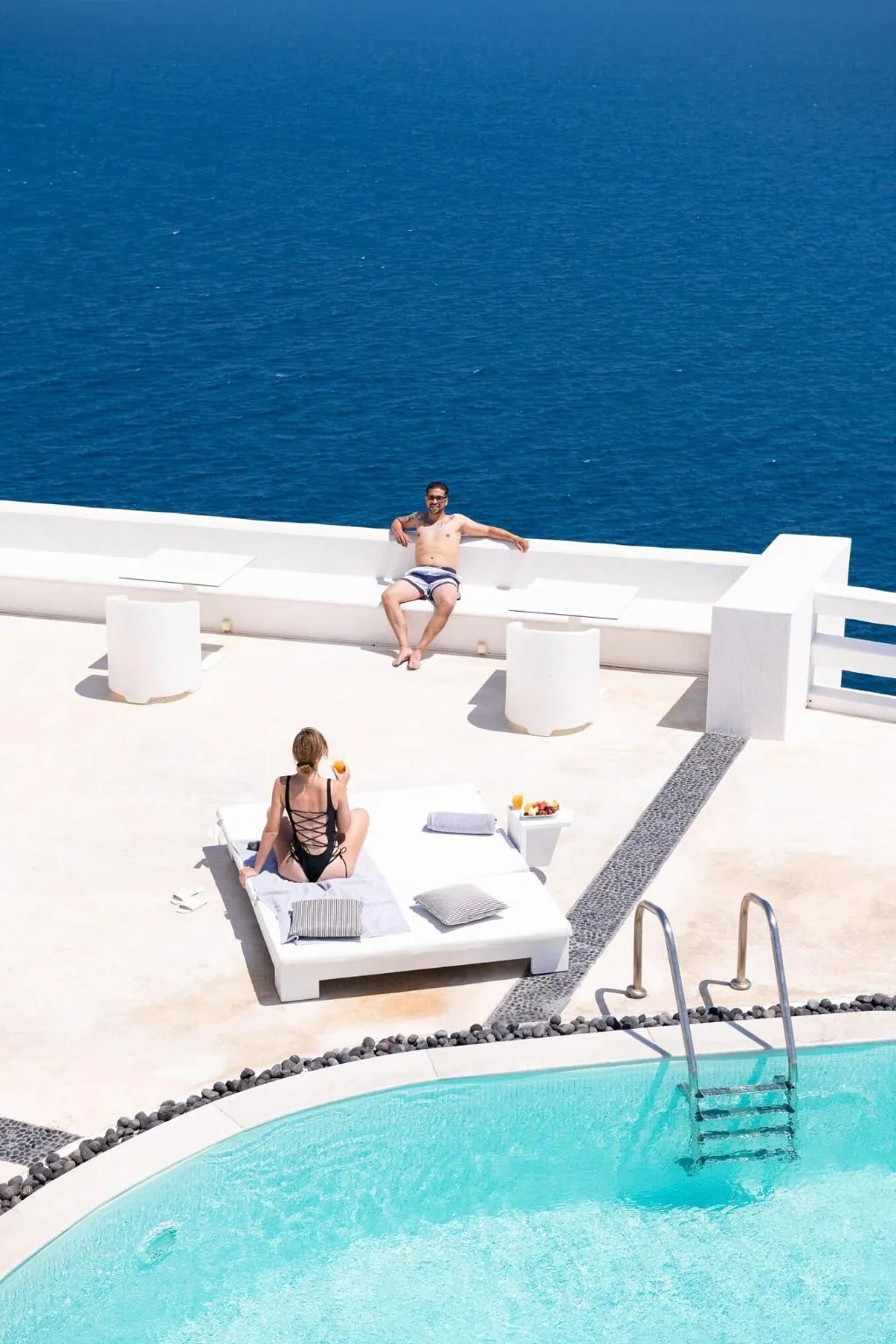 Terrace, Avant Garde Suites, Santorini