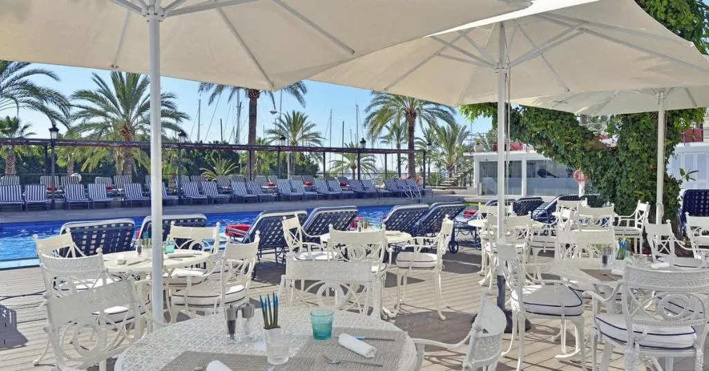 Restaurant, Hotel Victoria Gran Meliá, Majorca