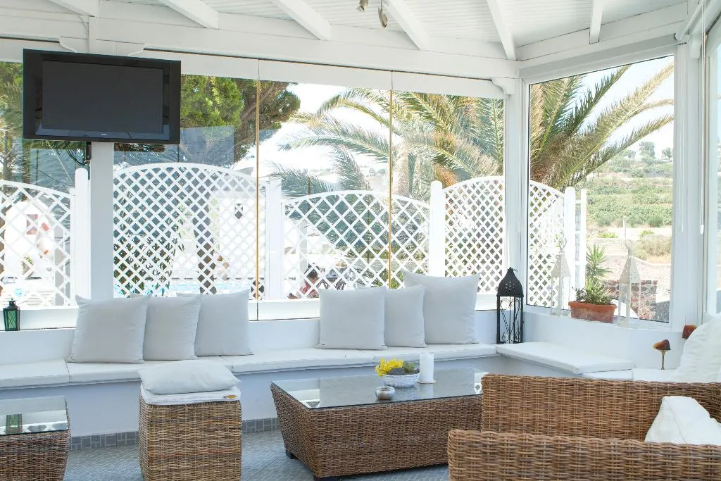 Lobby, Milos Villas, Santorini