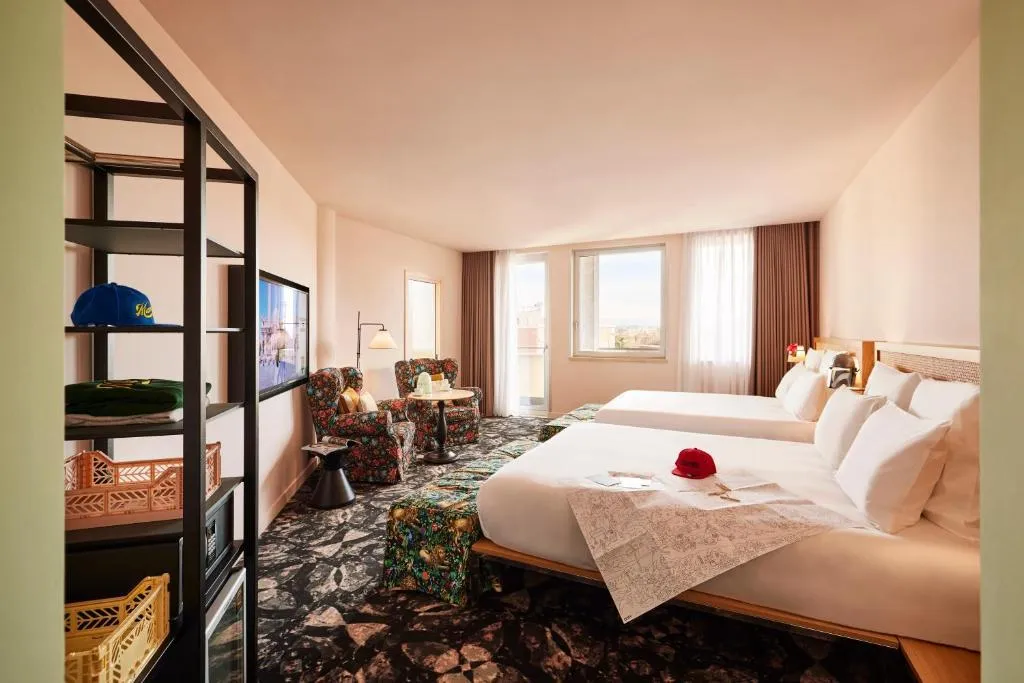 FAMILY ROOM WITH TERRACE Room, Mama Shelter Roma, Rome