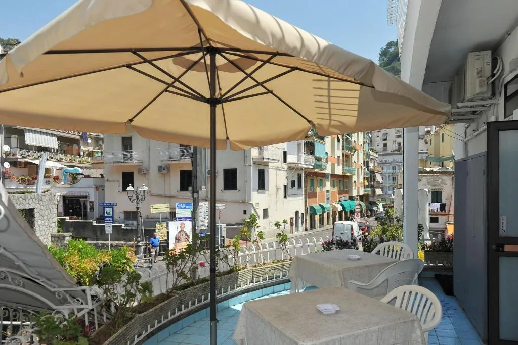 Terrace, Hotel Europa, Naples