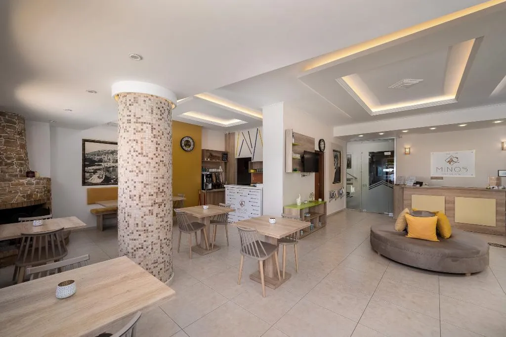 Lobby, Minos Boutique Hotel Agia Galini, Crete
