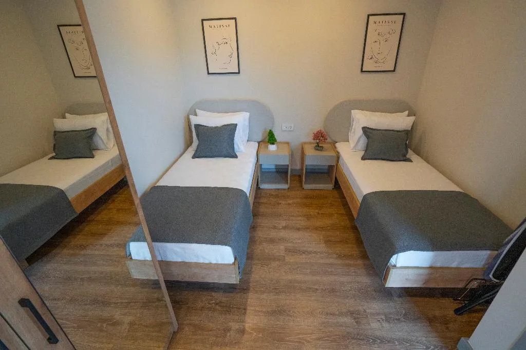 FAMILY ROOM DELUXE TWO BEDS Room, Lara Mari̇Ne Homes, Antalya