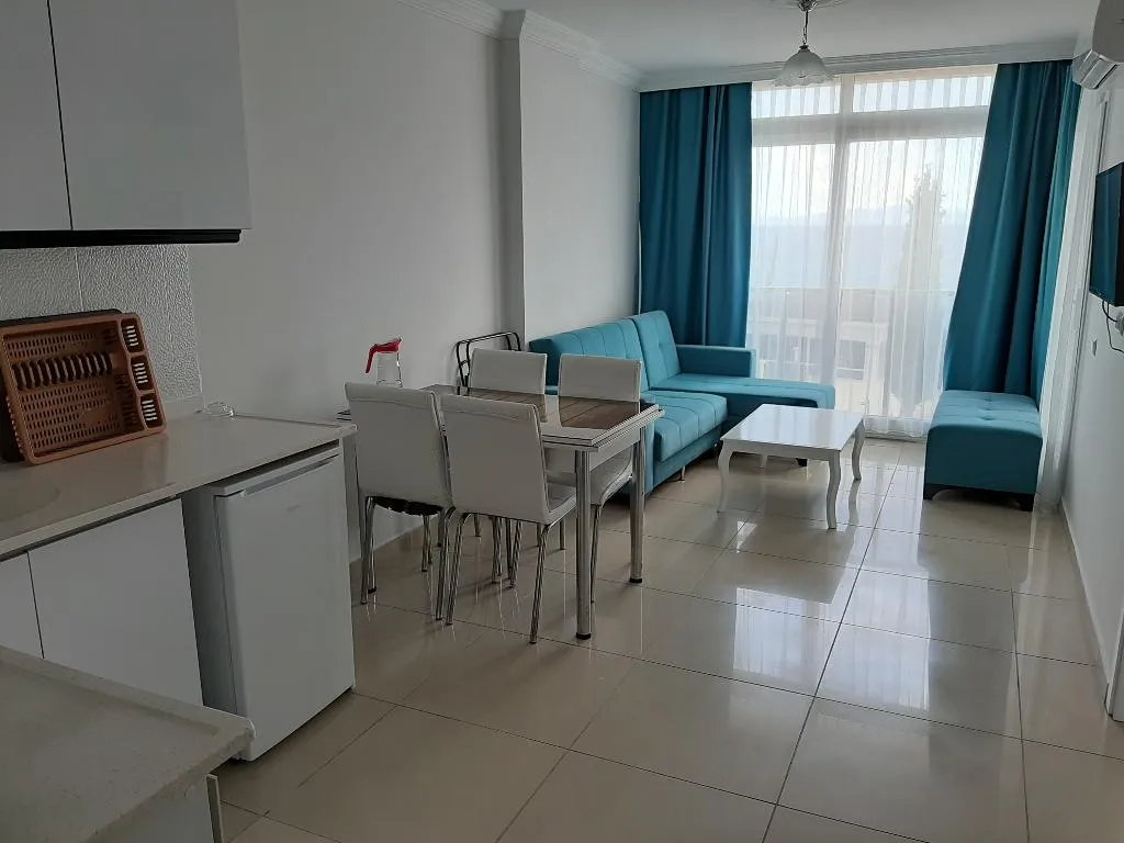 APARTMENT SEA VIEW CAPACITY 3 Room, Antiocha Rezidans, Izmir