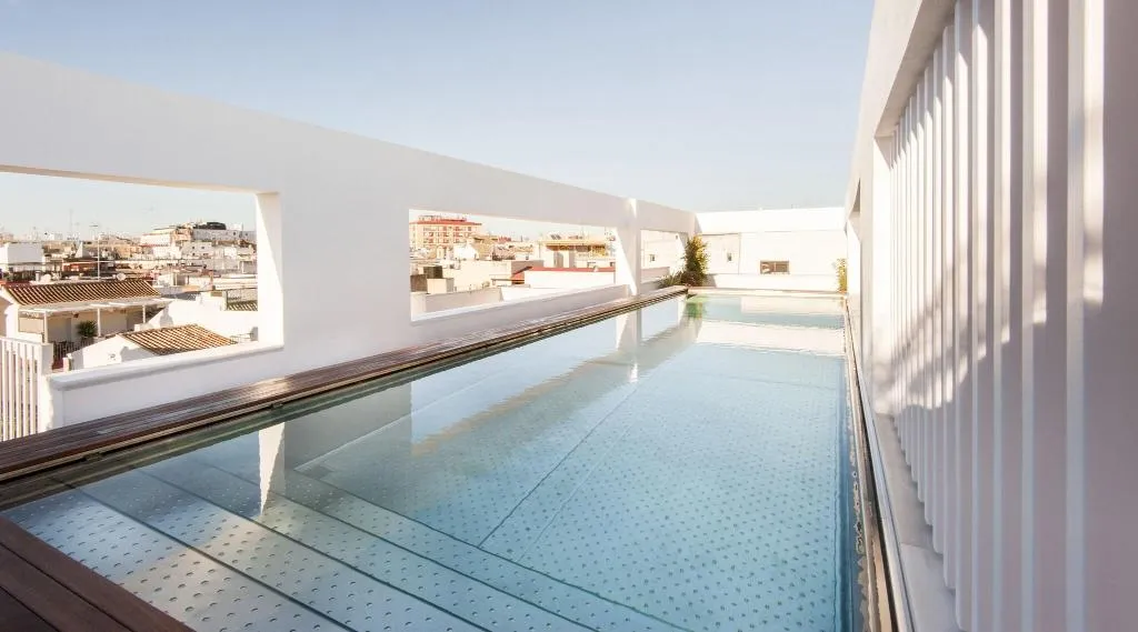 Terrace, Hotel Mercer Sevilla, Seville