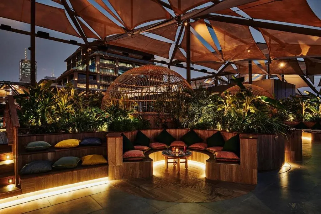 Terrace, 25hours Hotel Dubai One Central, Dubai