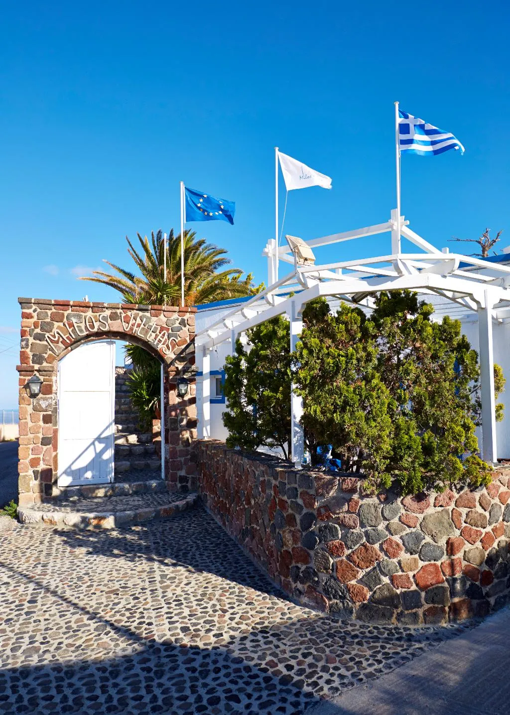 General view, Milos Villas, Santorini
