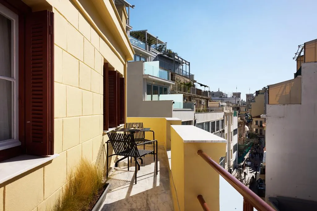 SUITE DELUXE WITH BALCONY Room, Vrachos Athens Suites, Athens