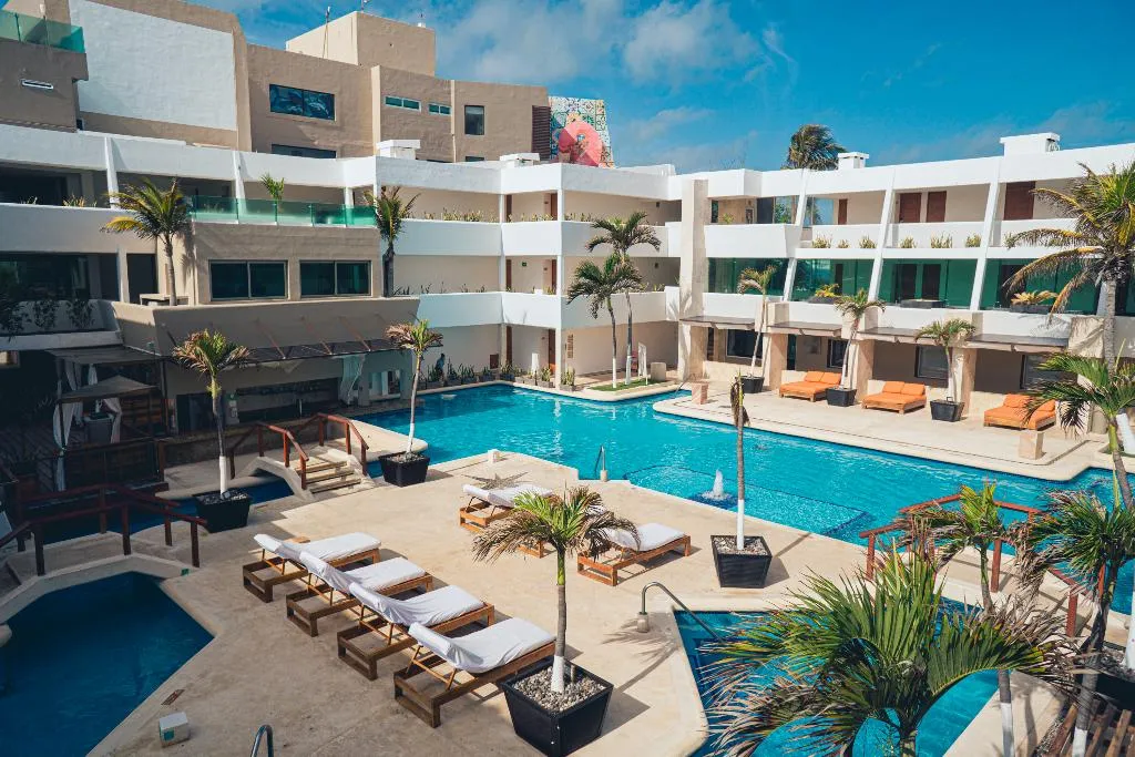 Pool, Flamingo Cancun All Inclusive, Cancun Area