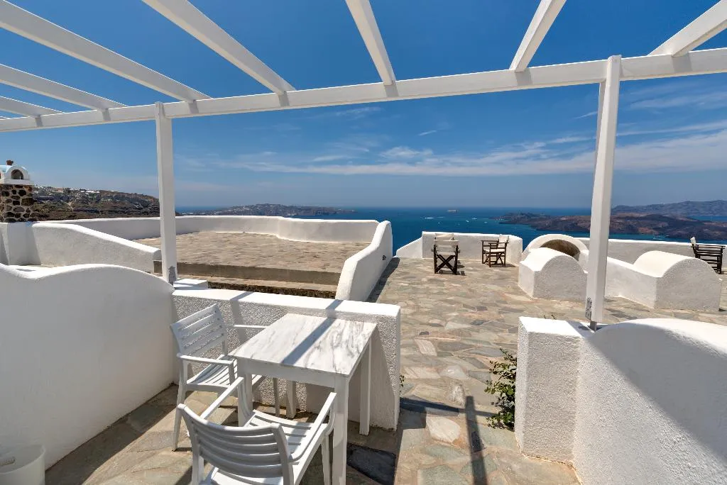 Terrace, Caldera Butterfly Villas, Santorini
