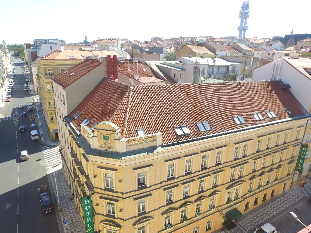 General view, Three Crowns Hotel, Prague