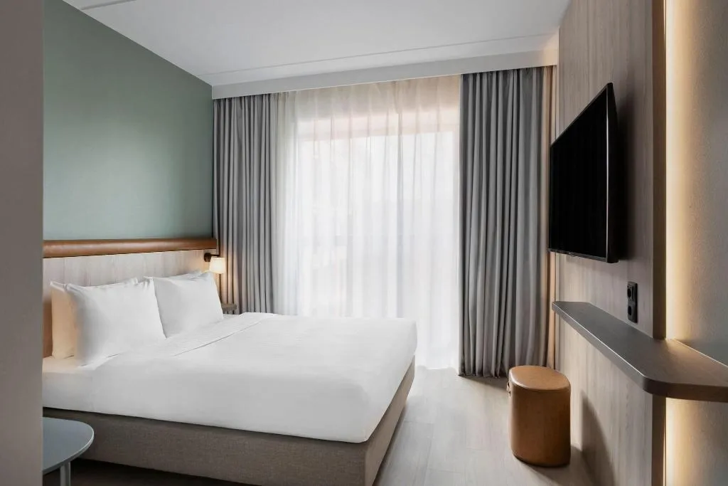 DOUBLE QUEEN SIZE BED Room, Fairfield By Marriott Copenhagen Nordhavn, Copenhagen