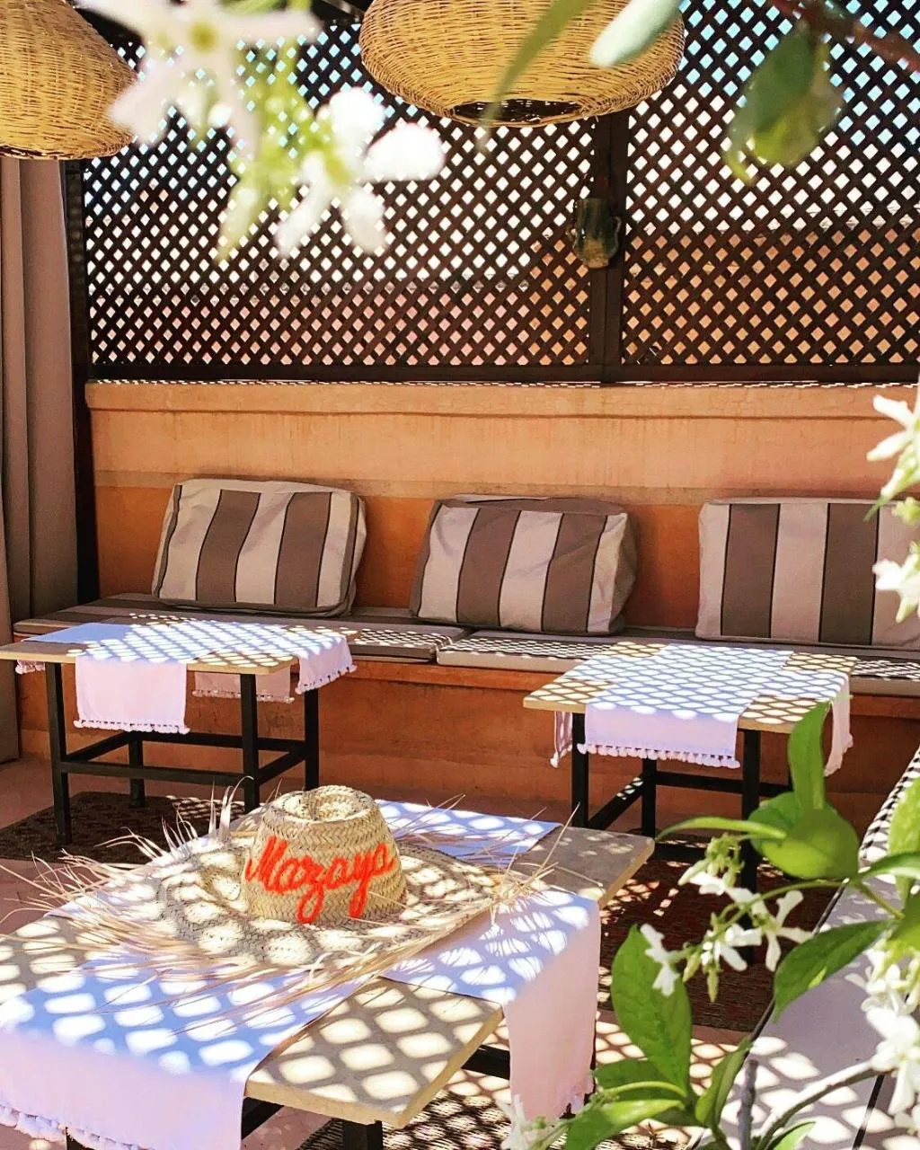 Terrace, Riad Mazaya, Marrakech