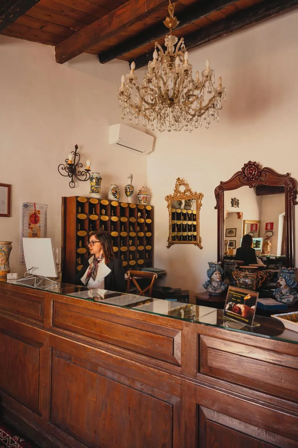Lobby, Villa Giulia Agriturismo, Catania