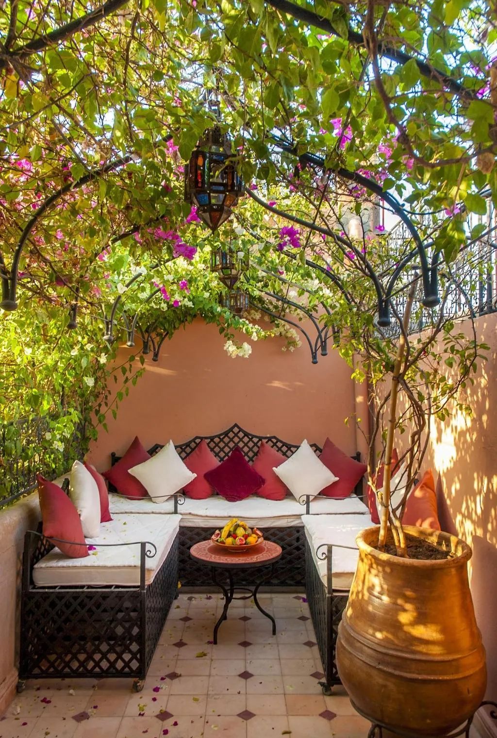 General view, Riad Anabel, Marrakech