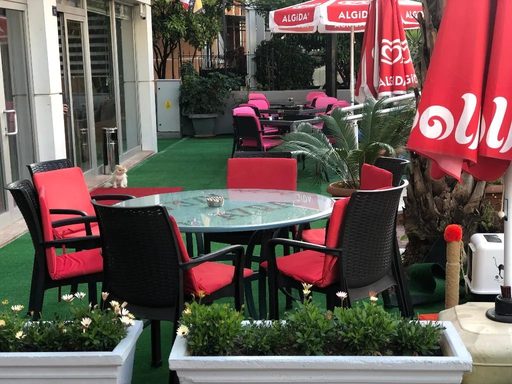 Terrace, Ahsen Hotel, Antalya