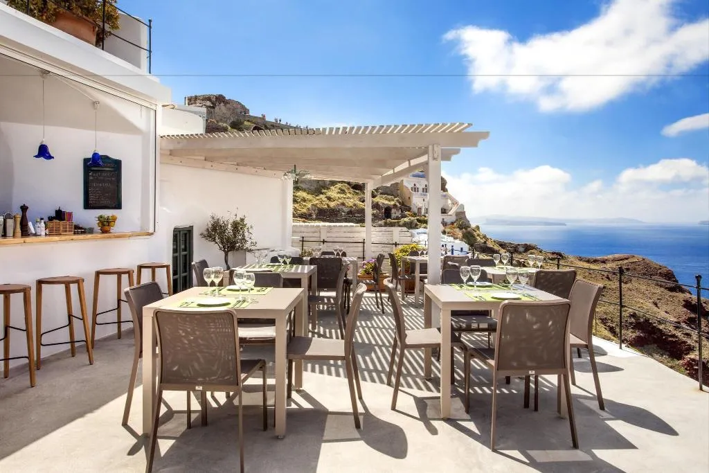 Restaurant, Esperas Houses Apartments, Santorini