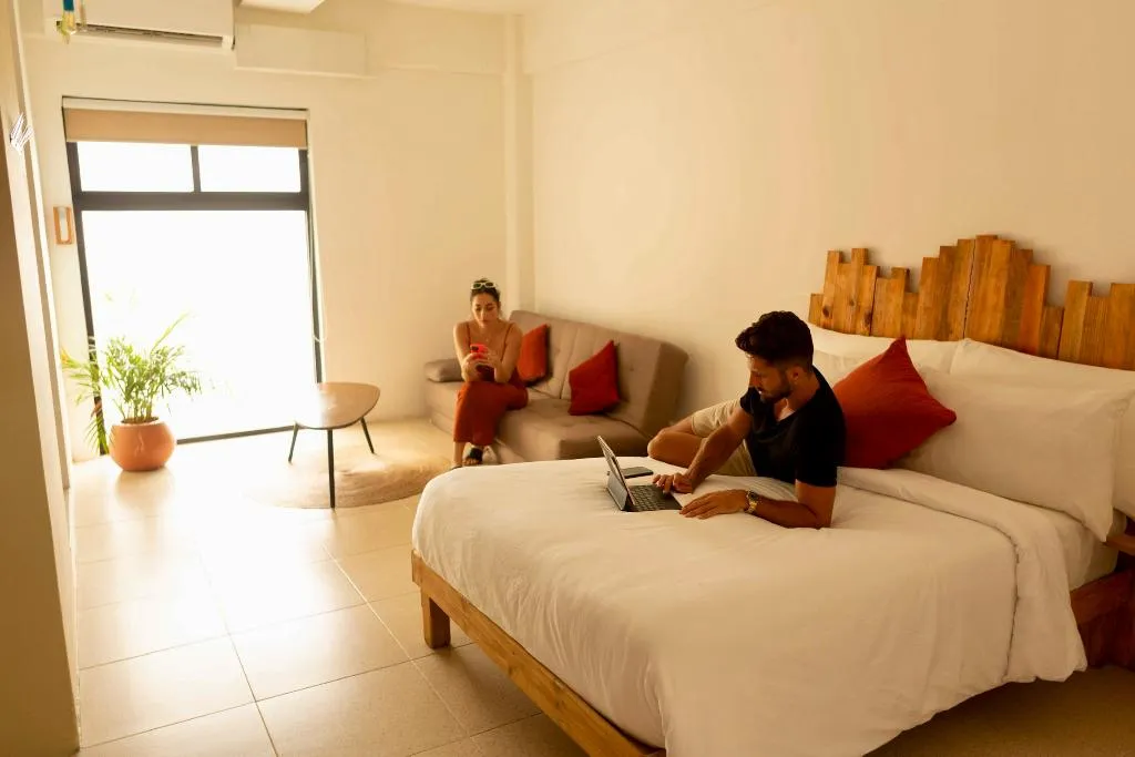 DOUBLE STANDARD Room, Nomads Hotel, Hostel & Rooftop Pool, Cancun Area