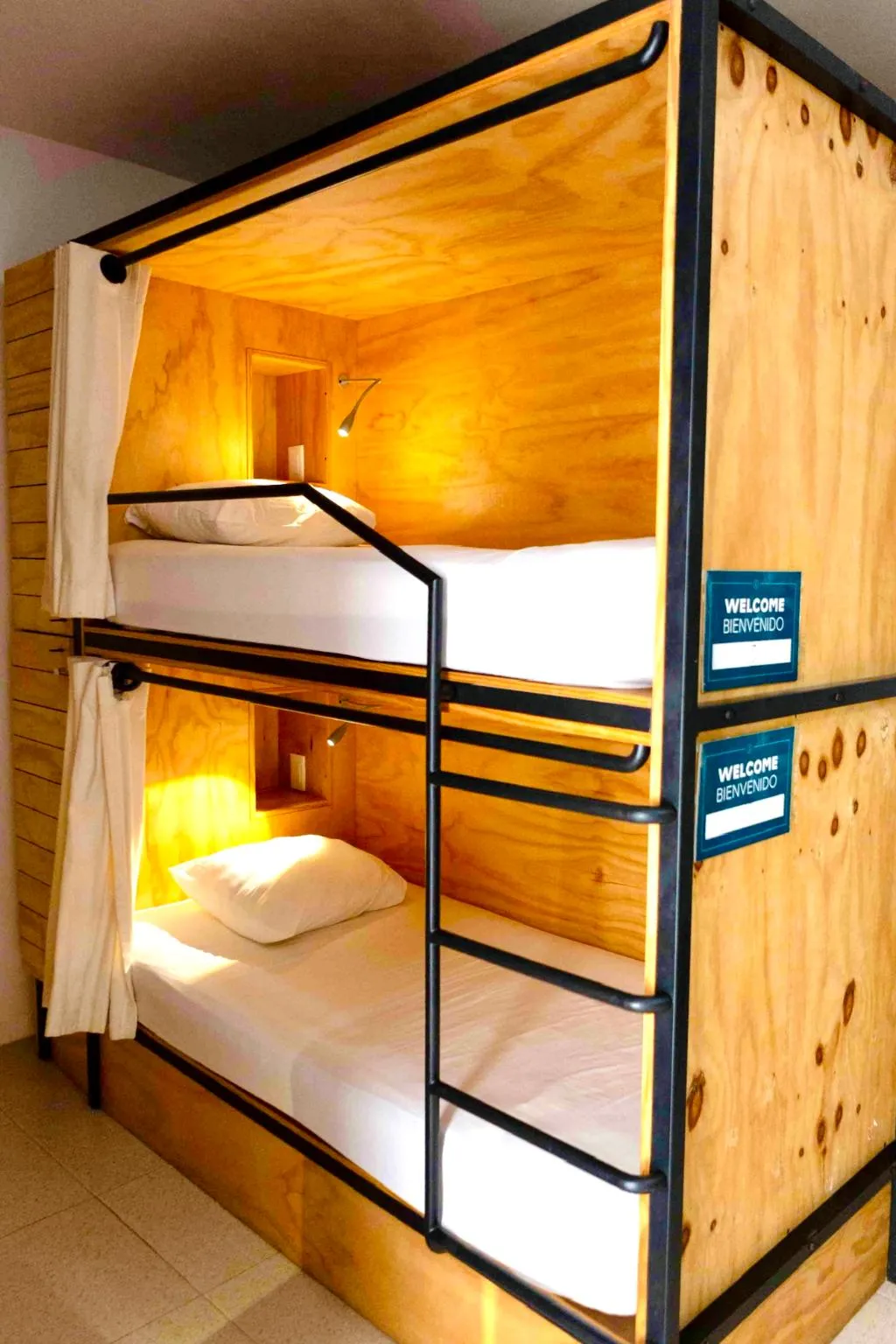 Bed in dormitory COMFORT Room, Nomads Hotel, Hostel & Rooftop Pool, Cancun Area