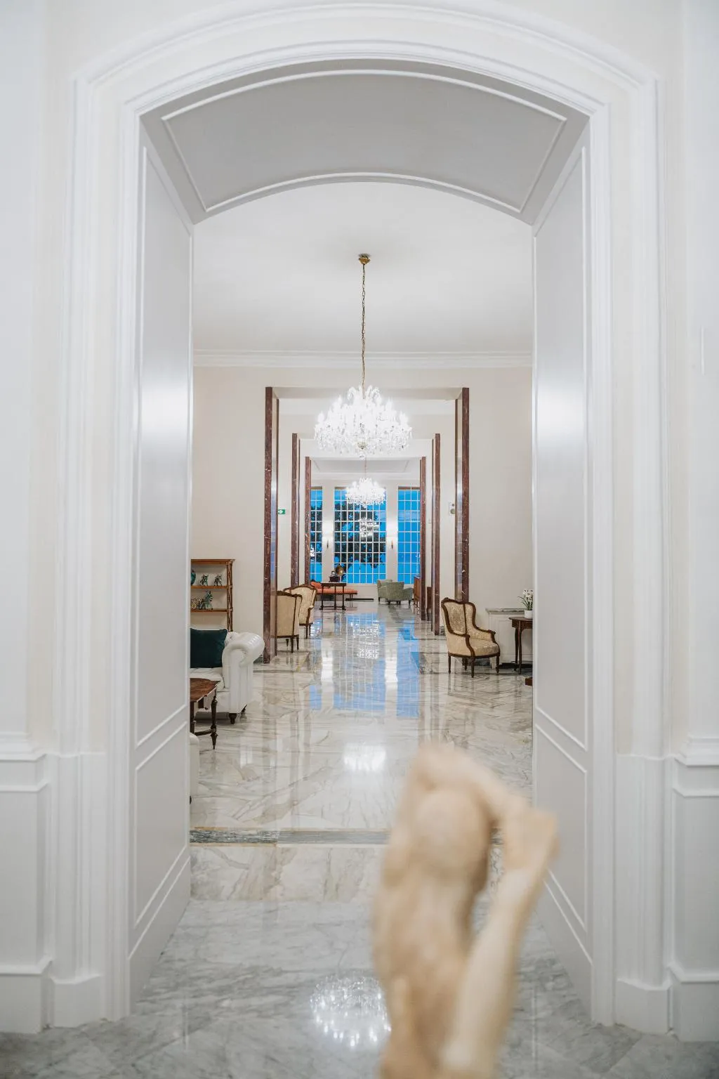 Lobby, Grand Hotel Europa Palace, Naples